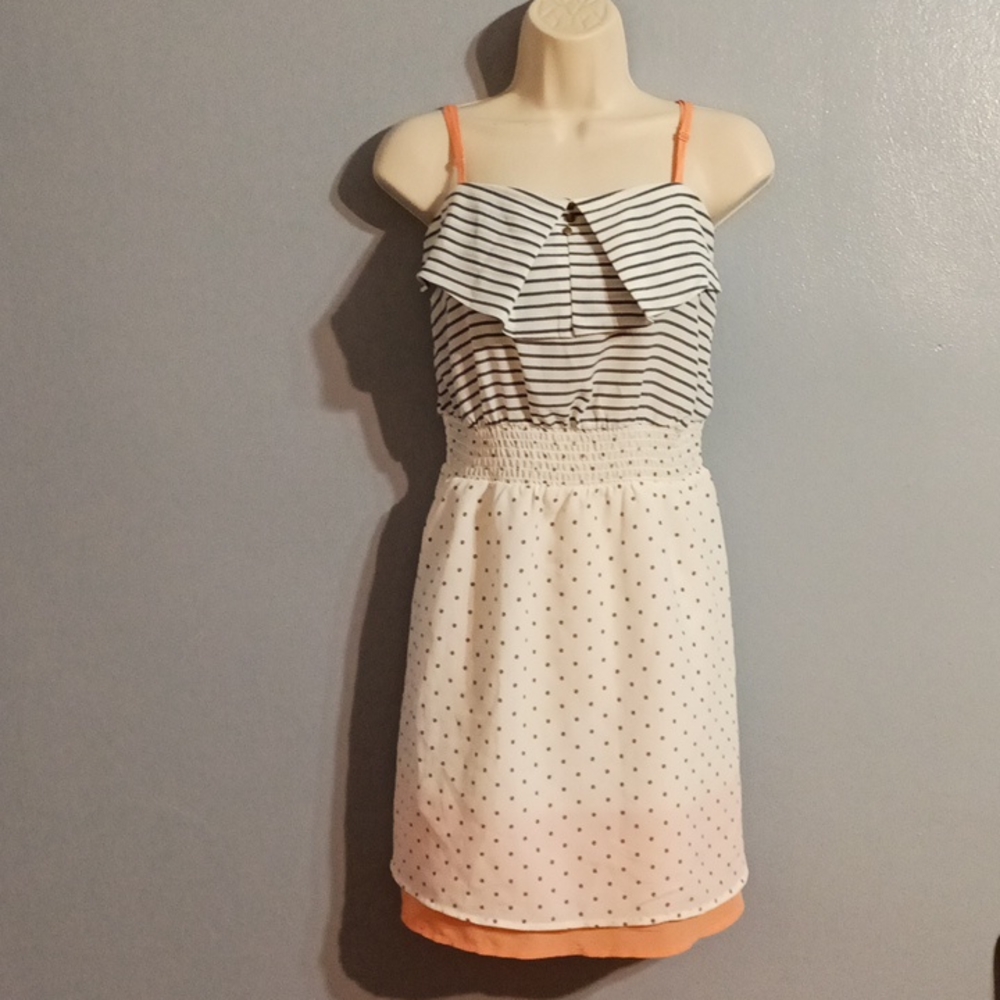 xhilaration white dress Size S Black & Geometric Short Sleeve Tunic Dress, E  The Sequel Shop ankle boots and tights.100% Rayon Product Measurements xhilaration white lace dress Dresses